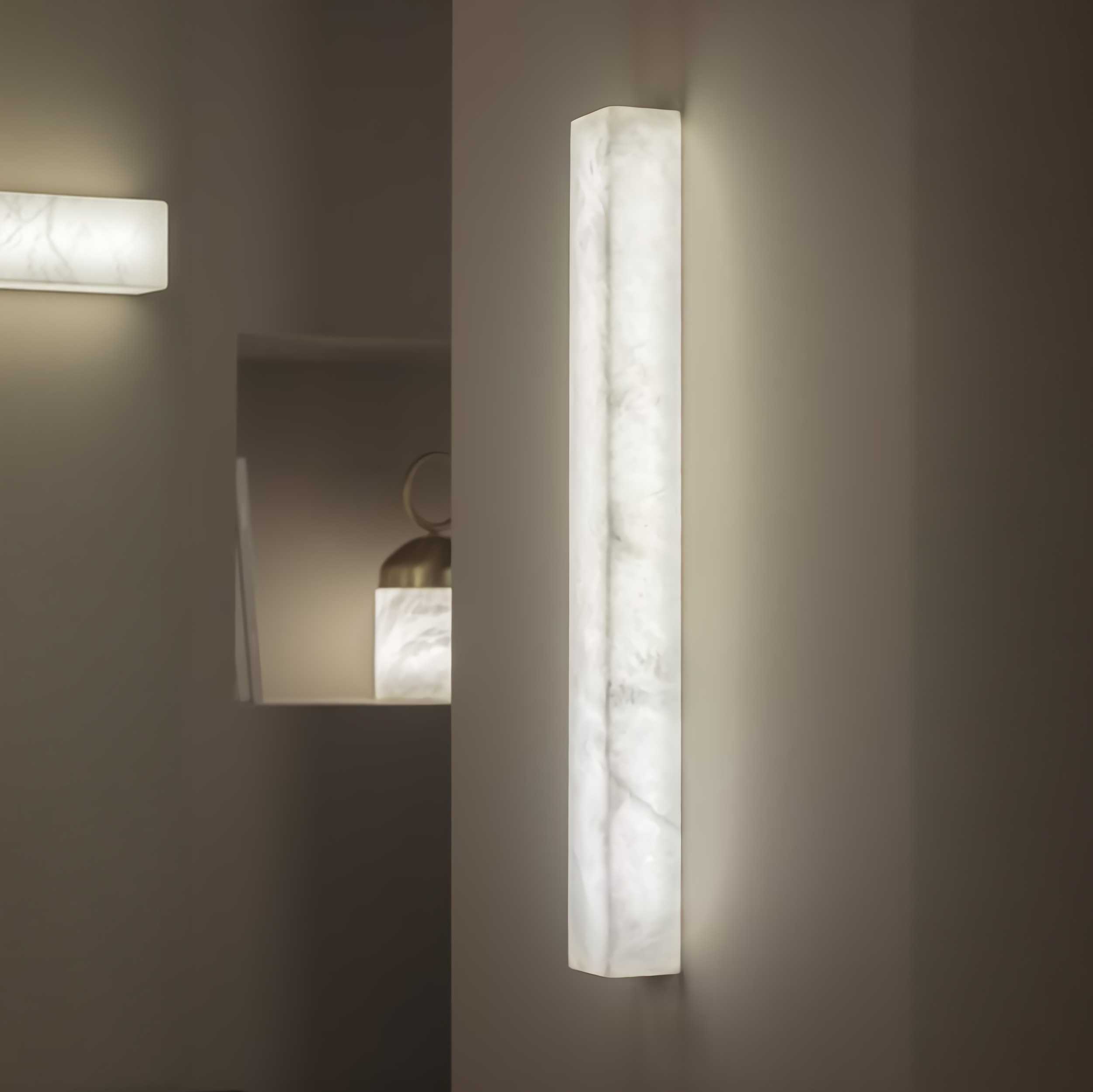 Светильник United Alabaster SQUARE SLIM | interior market
