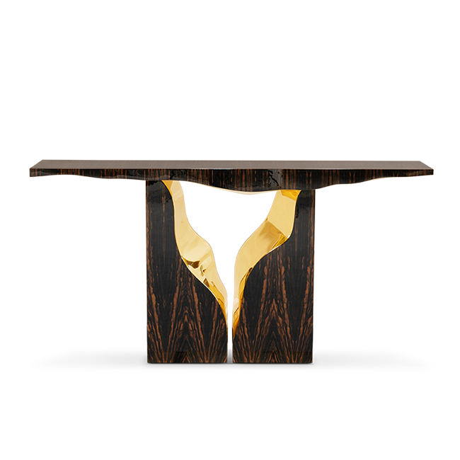 Консоль  Boca do Lobo Lapiaz Ebony Console | interior market