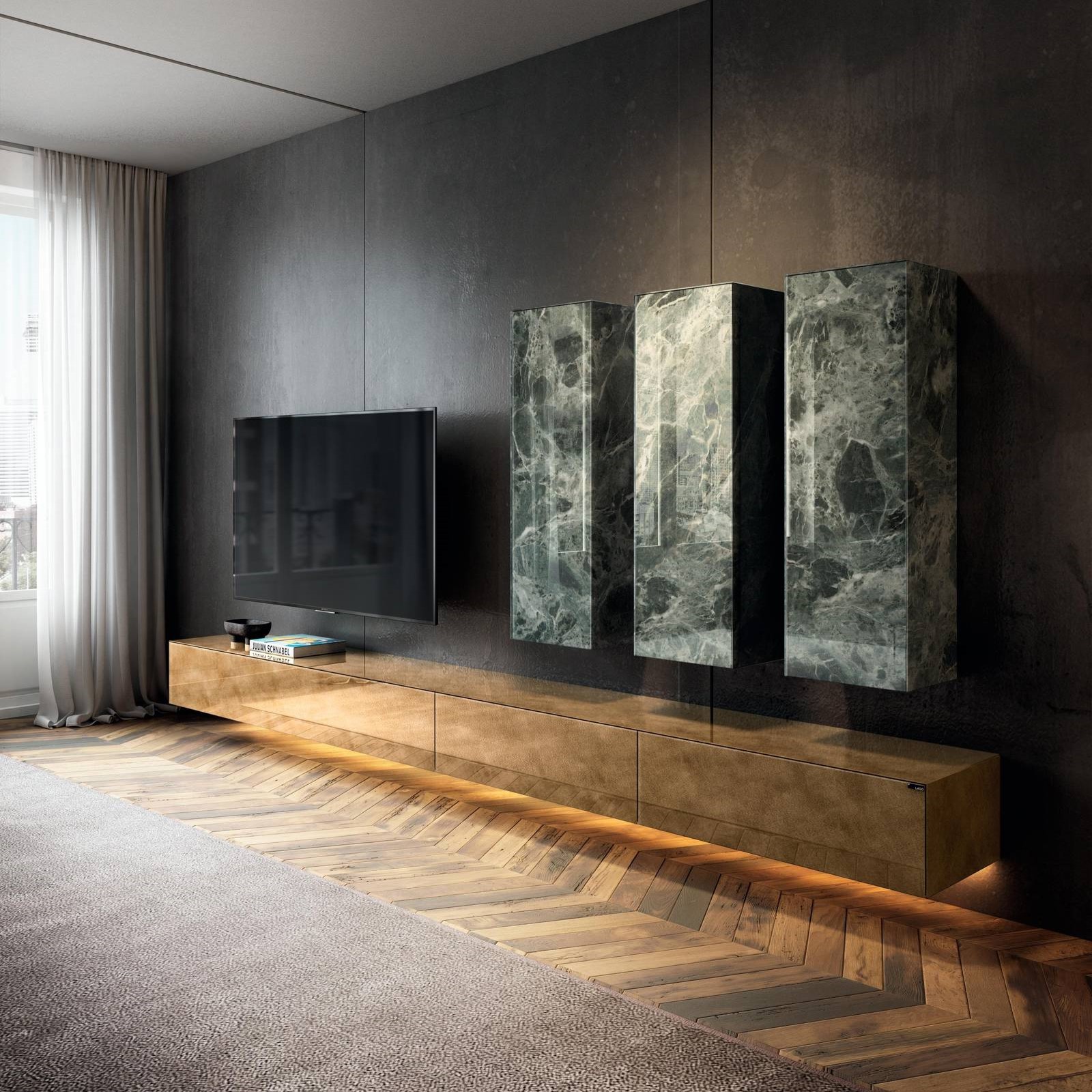 Стенка под ТВ Lago MATERIA | interior market