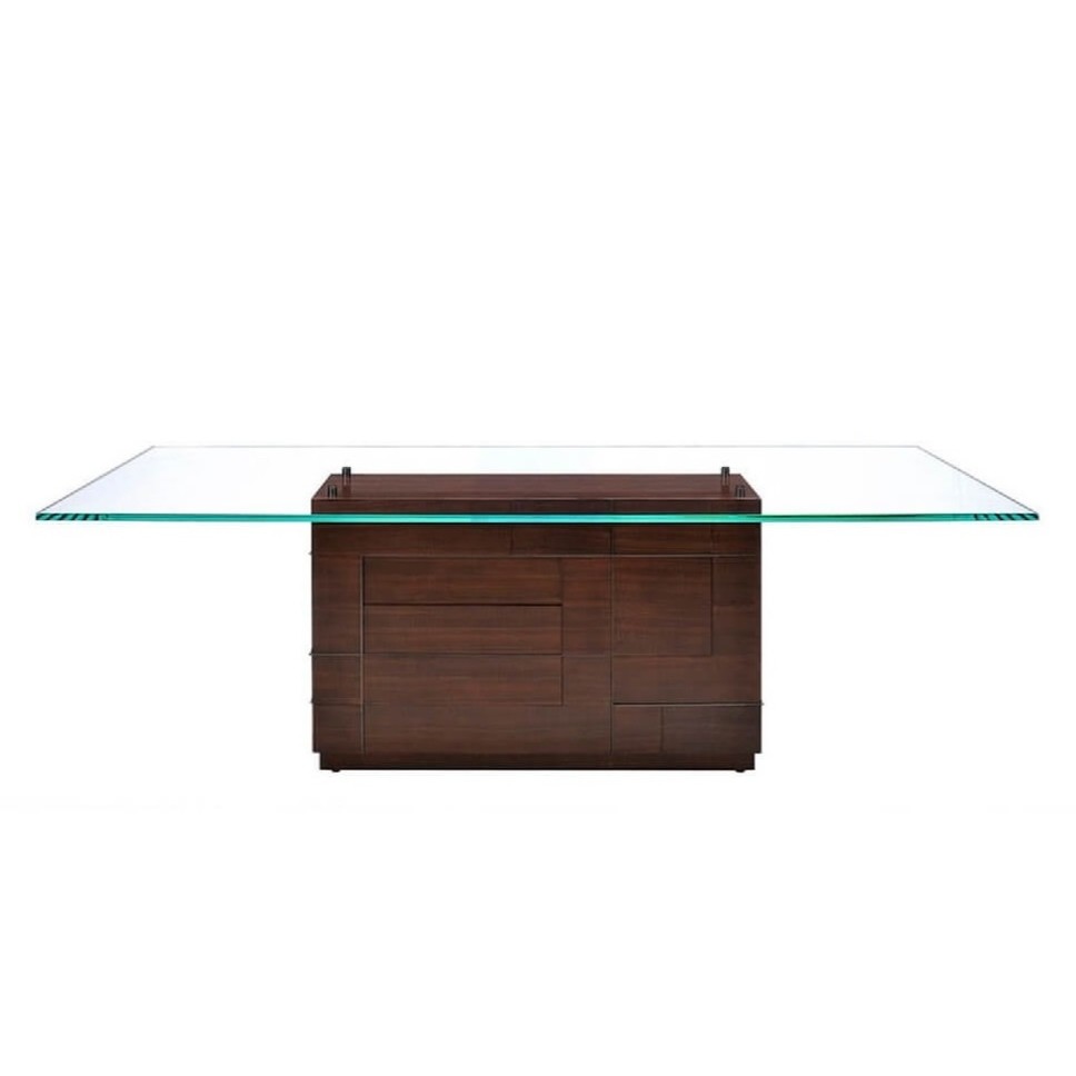 Обеденный стол Bolier Kingsley Glass Top Dining Table | interior market Обеденный стол Bolier Kingsley Glass Top Dining Table | interior market