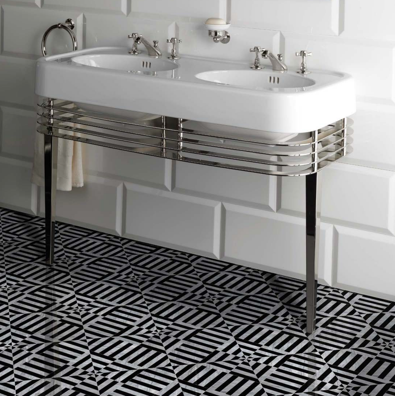 Консоль для ванной комнаты Devon&Devon WIDE BLUES | interior market Консоль для ванной комнаты Devon&Devon WIDE BLUES | interior market