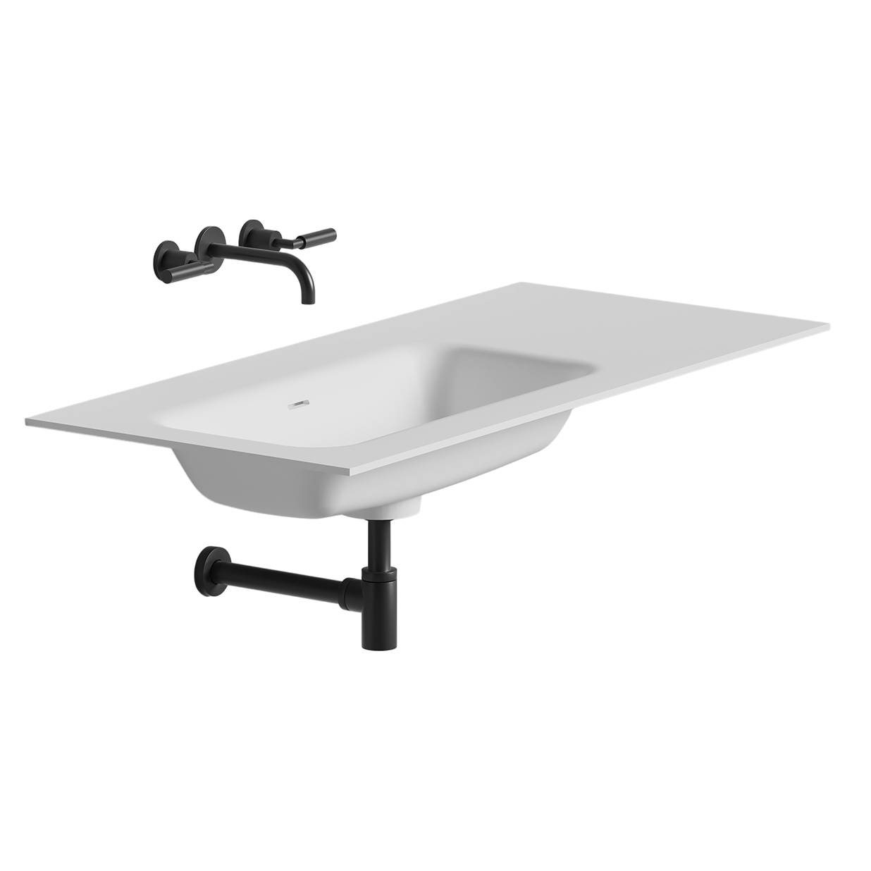 Раковина подвесная SALINI ONDA FLOW ROUND 72 | interior market