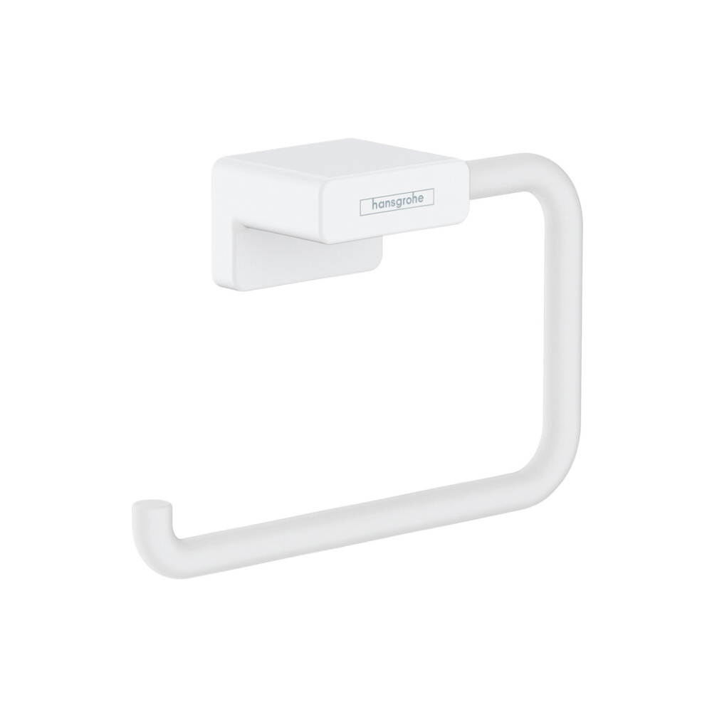 Бумагодержатель, Hansgrohe, AddStoris, шгв 141*40*77, цвет-белый матовый | interior market