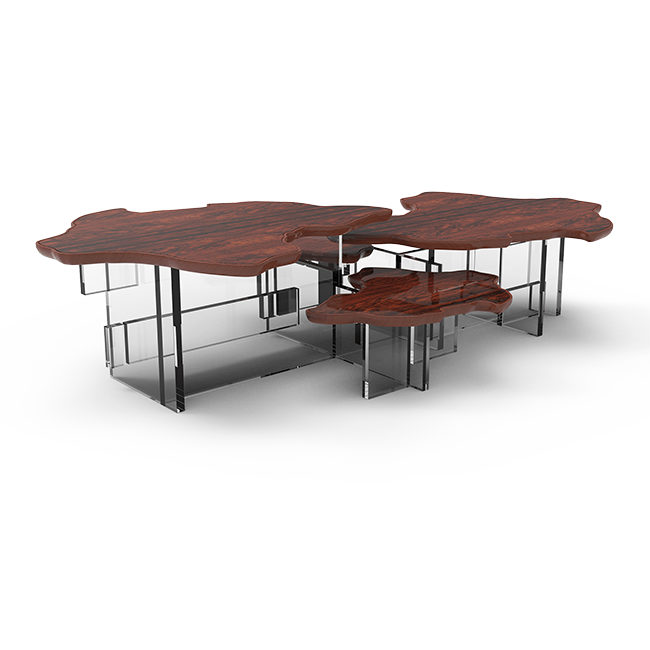 Журнальный столик Boca do Lobo Monet Palisander Center Table | interior market Журнальный столик Boca do Lobo Monet Palisander Center Table | interior market