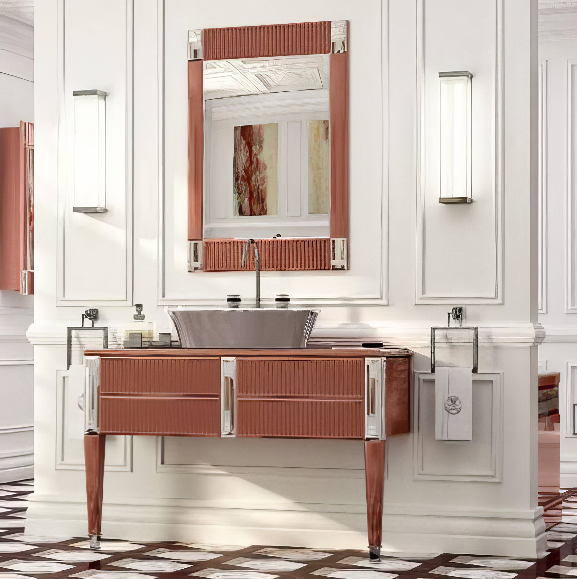 Комплект мебели для ванной Oasis Rialto RL5 | interior market