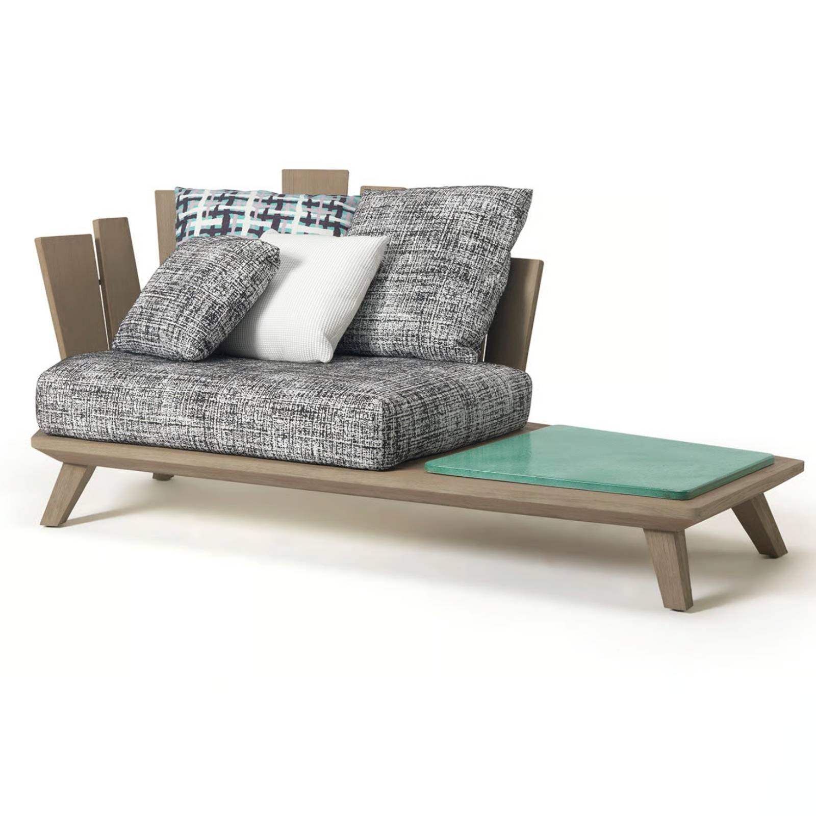 Кресло для улицы с журнальным столиком Ethimo Rafael | interior market