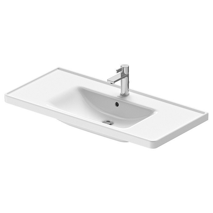 Раковина, Duravit, D-Neo, шгв 1005*480*170, отверстия для смесителя-1, цвет-белый | interior market Раковина, Duravit, D-Neo, шгв 1005*480*170, отверстия для смесителя-1, цвет-белый | interior market