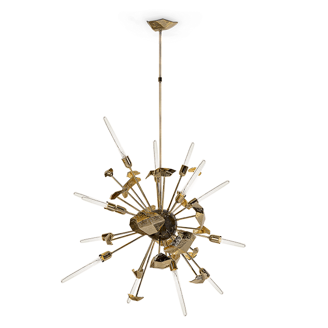 Потолочный светильник Boca do Lobo Supernova Chandelier | interior market Потолочный светильник Boca do Lobo Supernova Chandelier | interior market