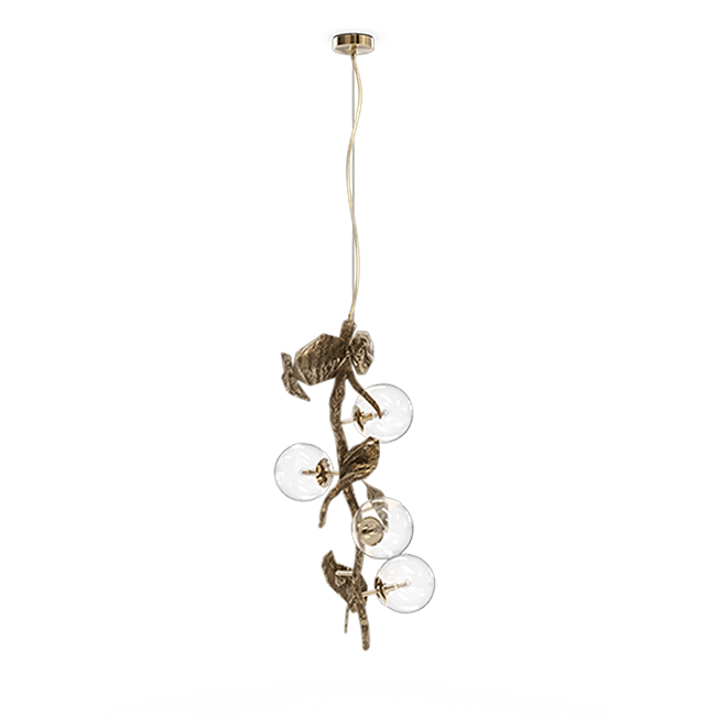 Потолочный светильник Boca do Lobo Hera Suspension Single Pendant | interior market Потолочный светильник Boca do Lobo Hera Suspension Single Pendant | interior market