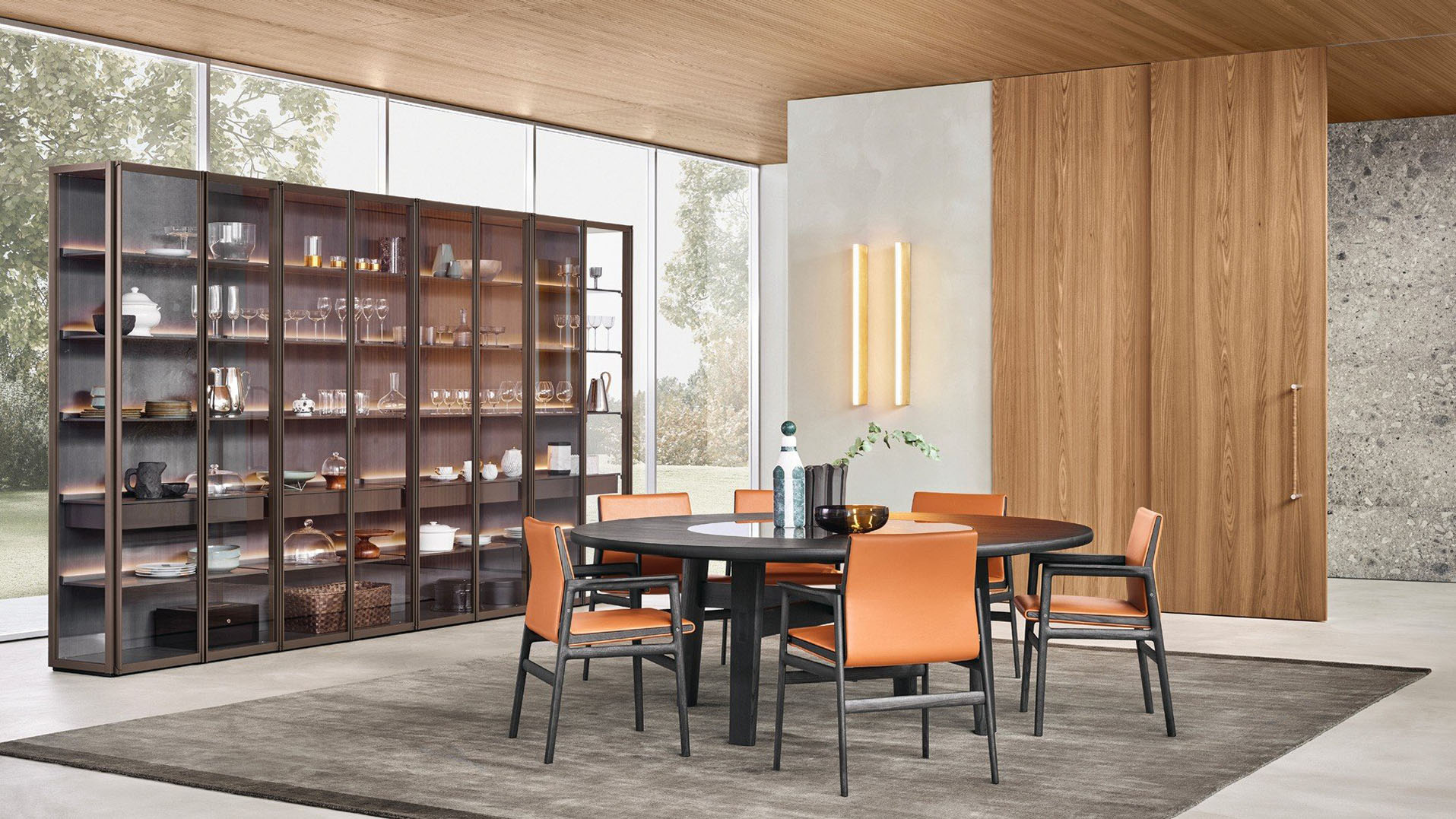 Витрина Poliform Wall System | interior market