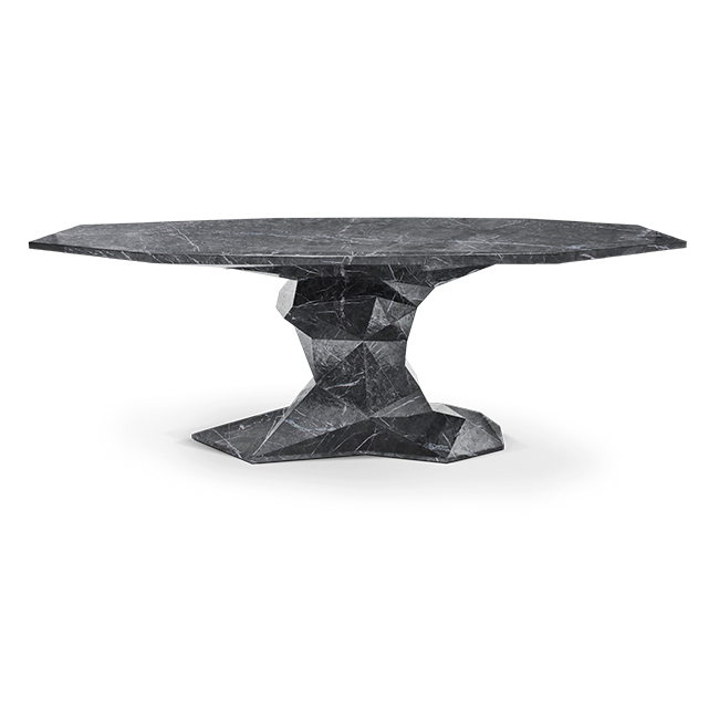 Обеденный стол Boca do Lobo Bonsai Faux-marble Dining Table | interior market Обеденный стол Boca do Lobo Bonsai Faux-marble Dining Table | interior market