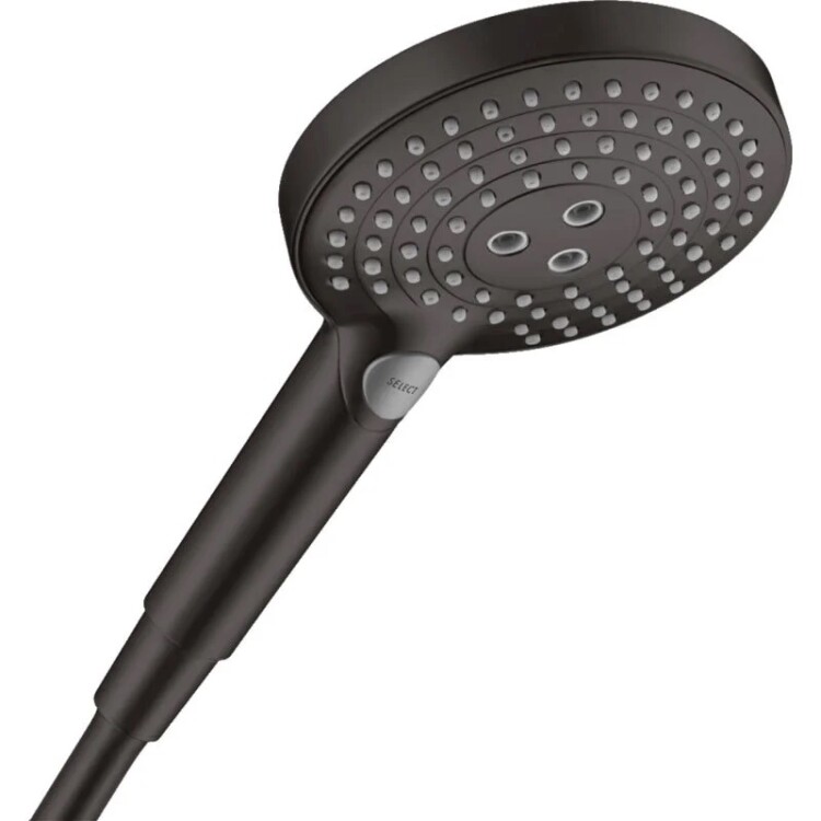 Ручной душ, Hansgrohe, Raindance Select S, 120, цвет-черный матовый | interior market