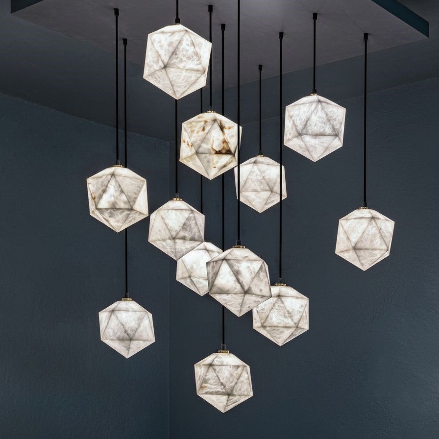 Потолочный светильник  United Alabaster METEORITE | interior market