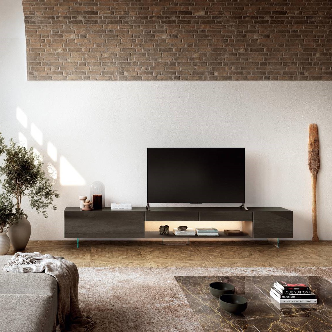 Комод под ТВ Lago 36e8 | interior market