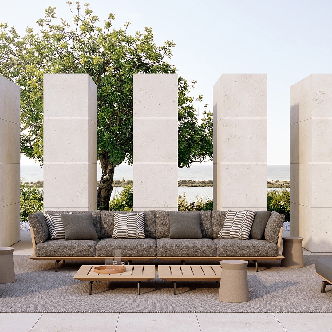 Диван для улицы Poliform Lagoon | interior market