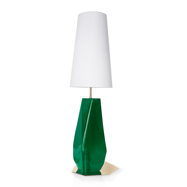 Настольная лампа Boca do Lobo Feel Green Table Lamp | interior market