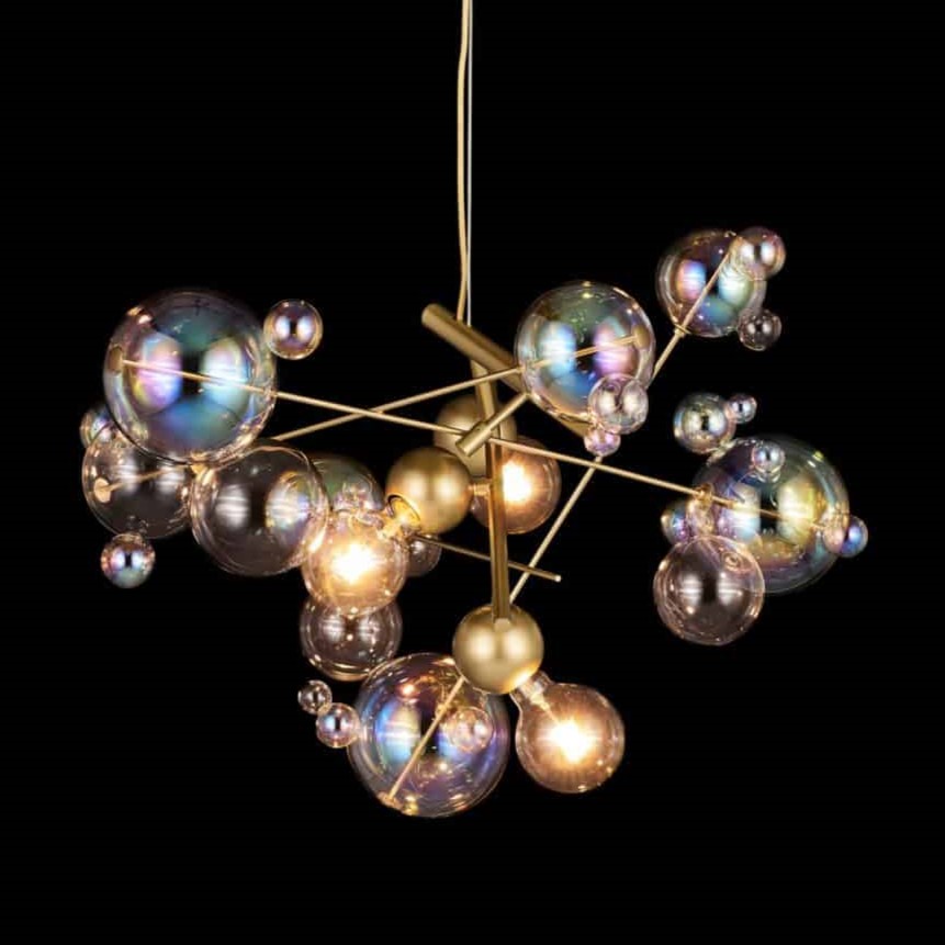 Потолочный светильник Brand Van Egmond Bubbles Chandelier Round | interior market Потолочный светильник Brand Van Egmond Bubbles Chandelier Round | interior market