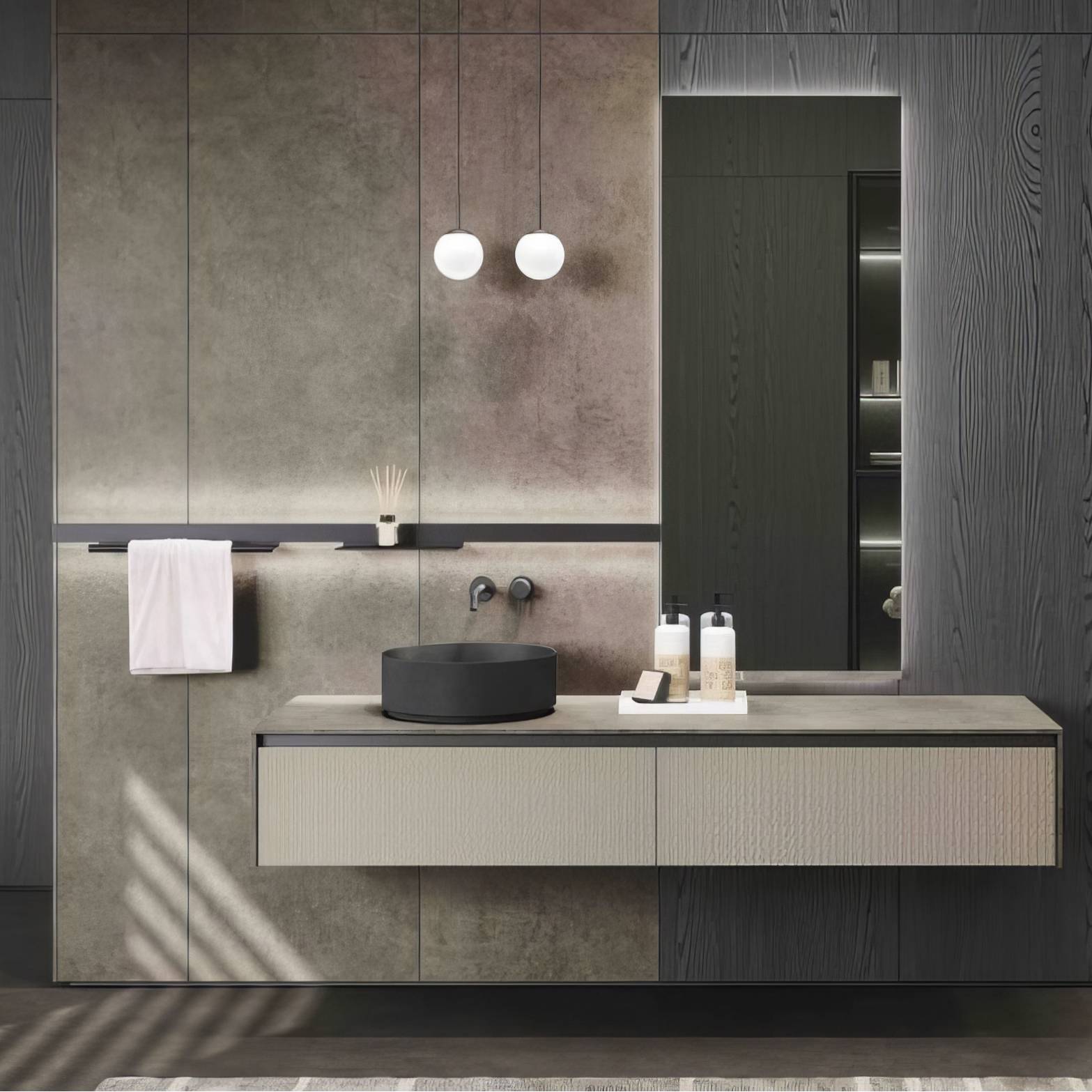 Комплект мебели для ванной Oasis Eden ED 012 | interior market