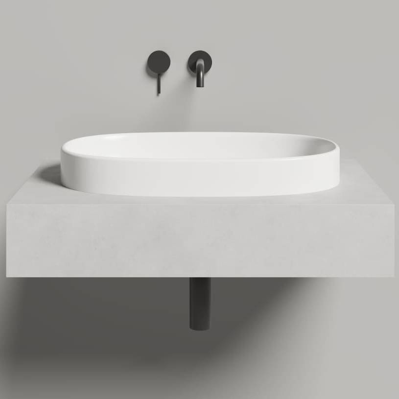 Полувстраиваемая раковина SALINI GRECA | interior market