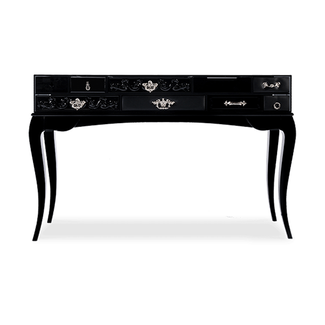 Консоль  Boca do Lobo York Black Console | interior market