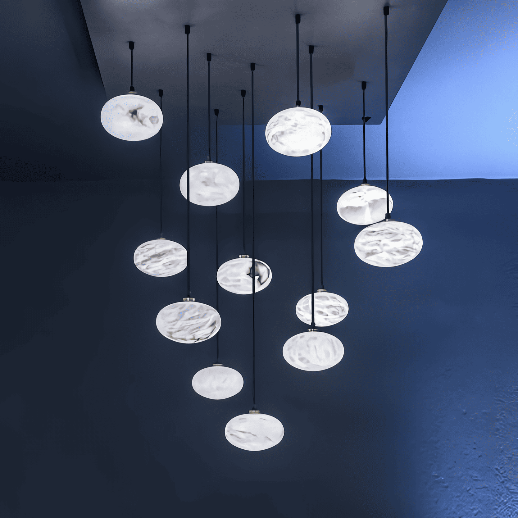 Потолочный светильник  United Alabaster Oval | interior market