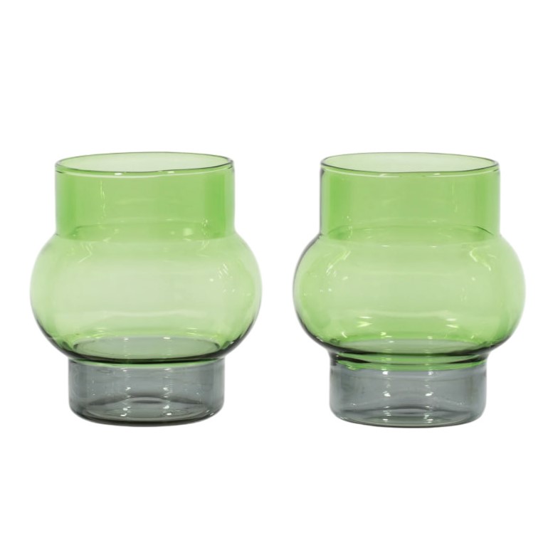 Набор низких стаканов Tom Dixon Bump Short Glasses Set | interior market