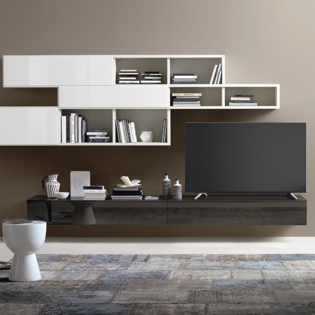 Стенка под ТВ Sangiacomo Modo | interior market