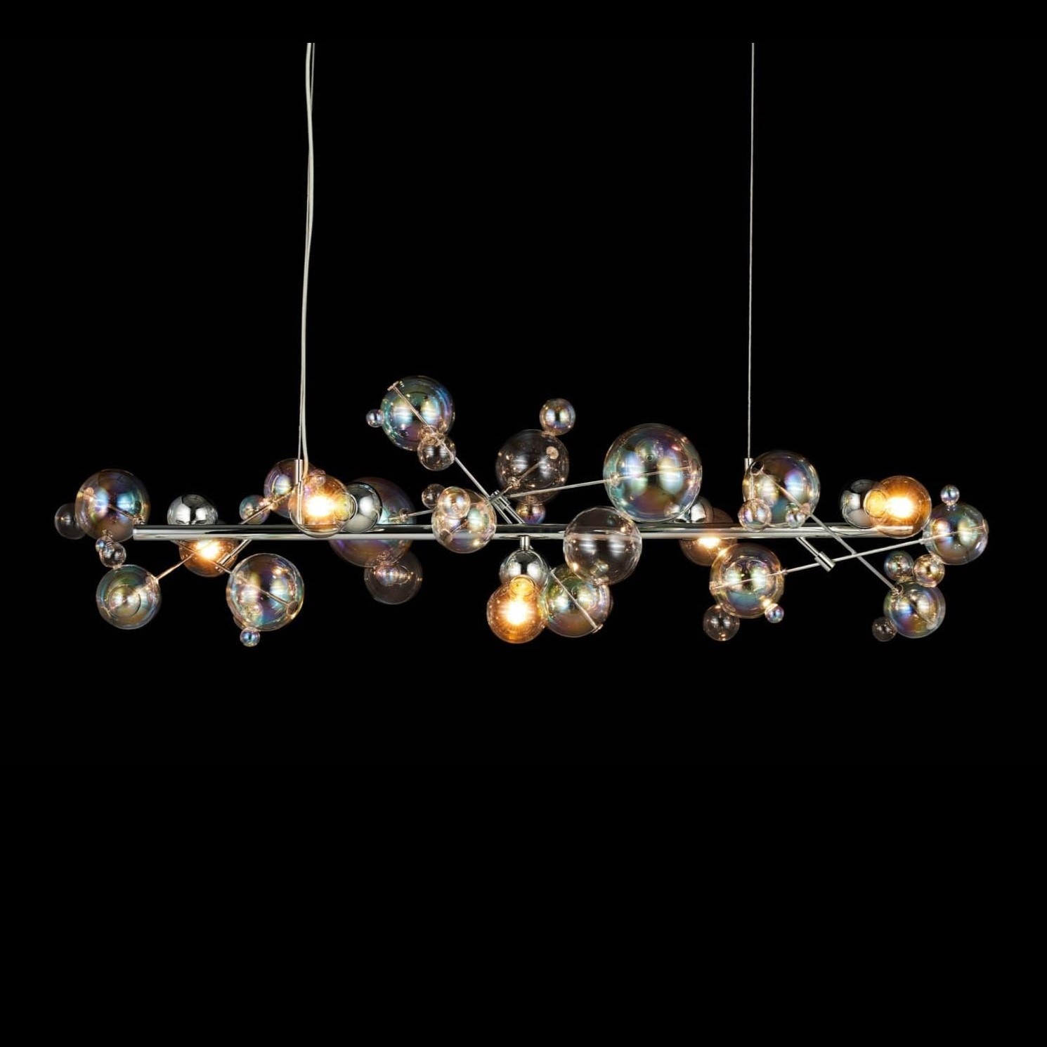 Потолочный светильник Brand Van Egmond Bubbles Hanging Lamp Long | interior market Потолочный светильник Brand Van Egmond Bubbles Hanging Lamp Long | interior market