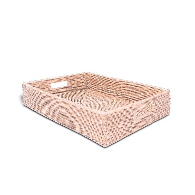 Decor Walther 0939691 BASKET TRAY Поднос - Ротанг светлый | interior market