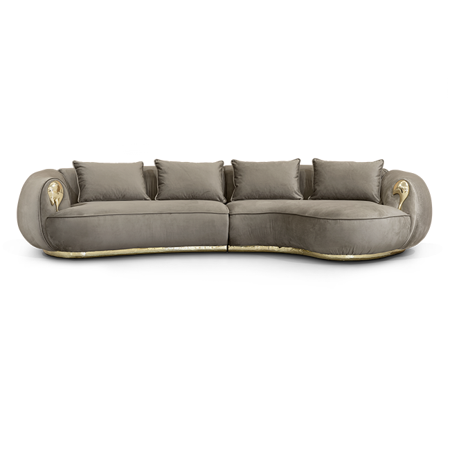 Диван Boca do Lobo Soleil Curved Sofa | interior market