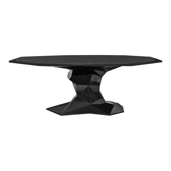 Обеденный стол Boca do Lobo Bonsai Black Dining Table | interior market Обеденный стол Boca do Lobo Bonsai Black Dining Table | interior market