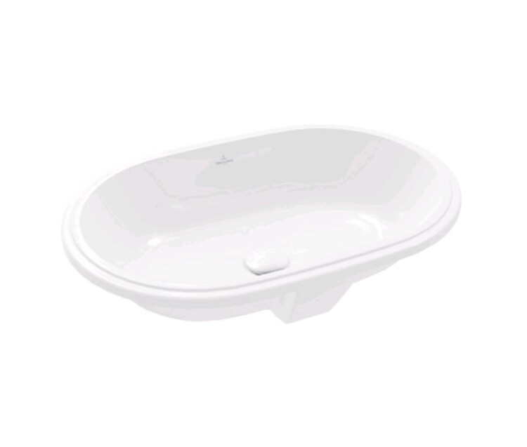 Раковина, Villeroy&Boch, Architectura, шгв 570*375*175, отверстия для смесителя-отсутствуют, цвет-белый | interior market