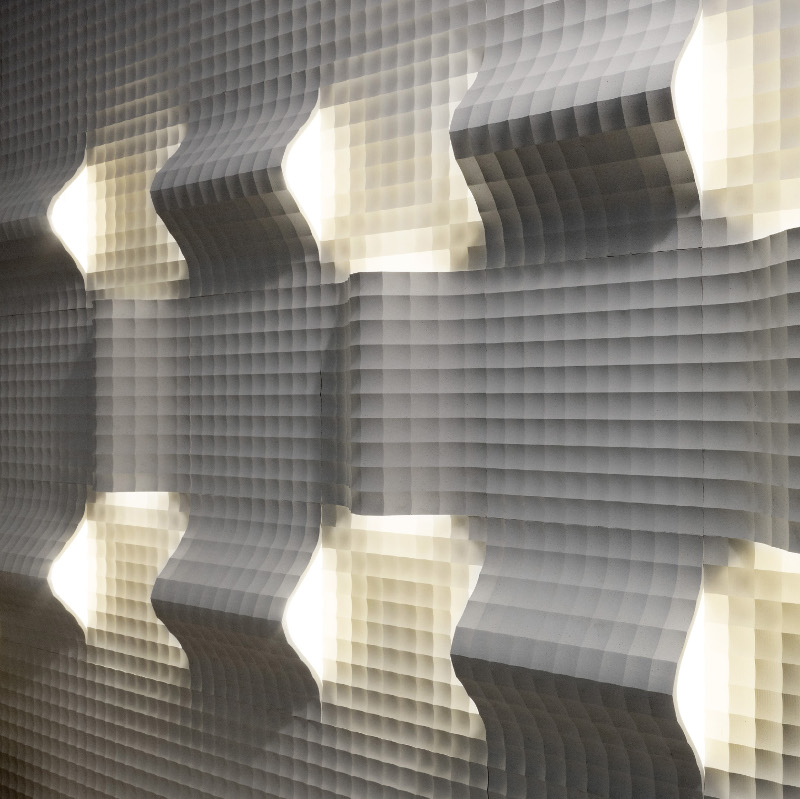 Стеновая панель Lithos Design Quadro curve luce  | interior market