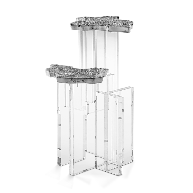 Журнальный столик Boca do Lobo Monet Silver Side Table | interior market Журнальный столик Boca do Lobo Monet Silver Side Table | interior market