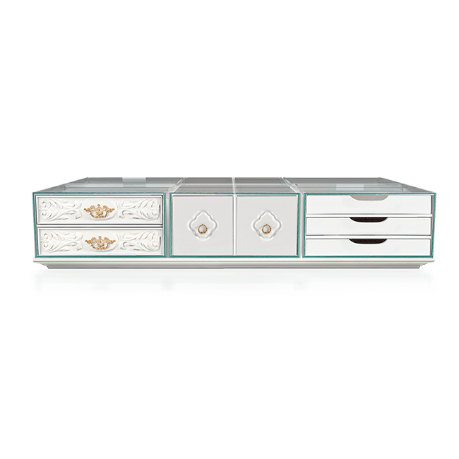 Журнальный столик Boca do Lobo Soho Small White Coffee Table | interior market Журнальный столик Boca do Lobo Soho Small White Coffee Table | interior market