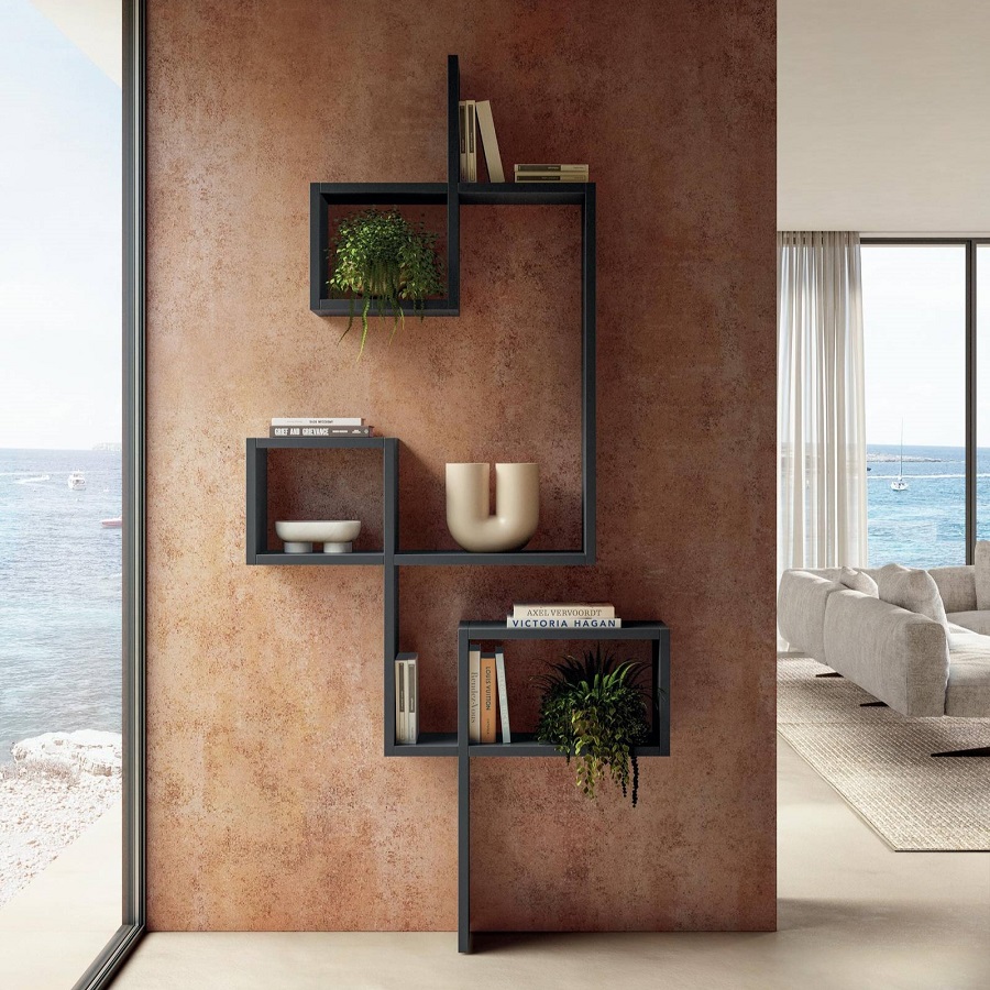 Модульный настенный стеллаж Lago LagoLinea | interior market