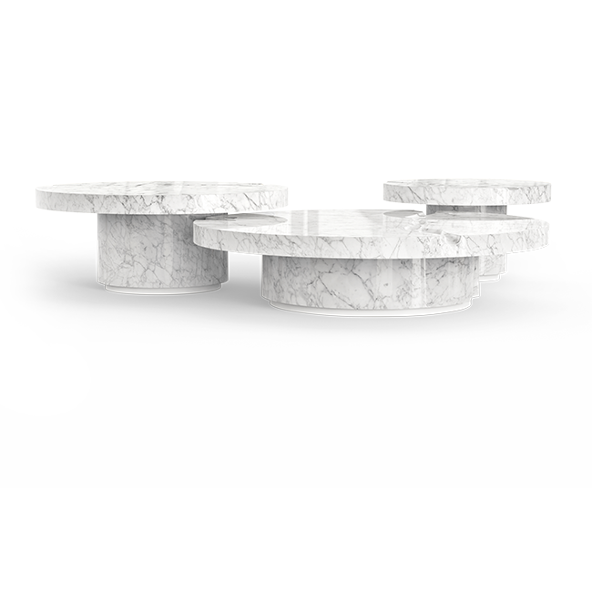 Журнальный столик Boca do Lobo Empire Carrara Marble Center Table | interior market Журнальный столик Boca do Lobo Empire Carrara Marble Center Table | interior market