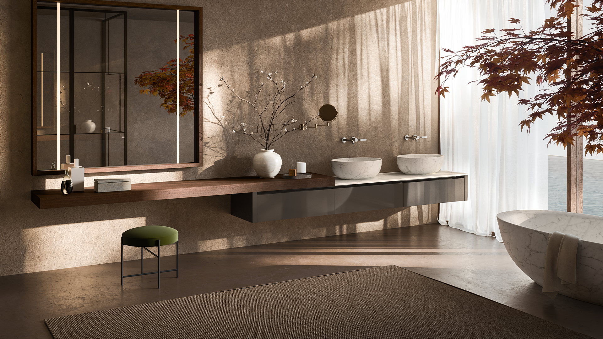 Мебель для ванной комнаты Boffi Case 5.0 | interior market