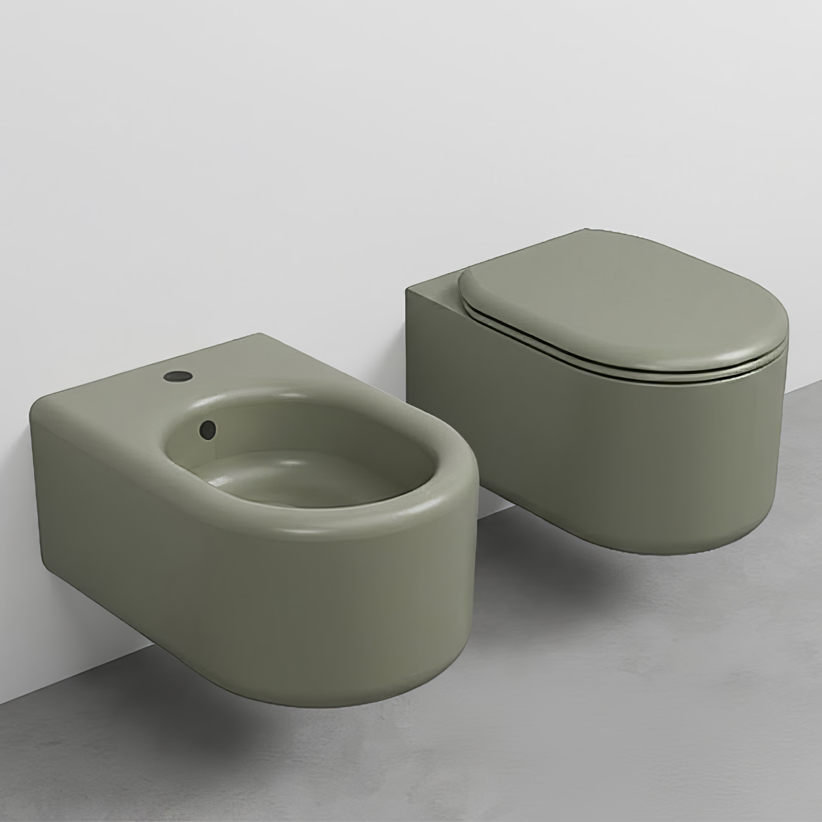 Комплект: унитаз подвесной RIMLESS+биде подвесное Cielo ITACA  | interior market