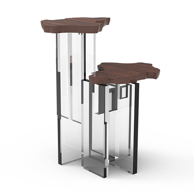 Журнальный столик Boca do Lobo Monet Pau Santo Side Table | interior market Журнальный столик Boca do Lobo Monet Pau Santo Side Table | interior market