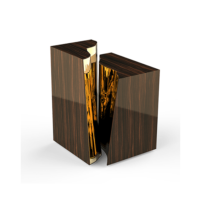Журнальный столик Boca do Lobo Lapiaz Ebony Side Table | interior market Журнальный столик Boca do Lobo Lapiaz Ebony Side Table | interior market
