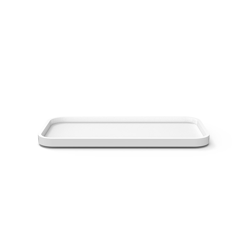 Decor Walther 0975850 STONE TAB L Поднос - Белый матовый | interior market