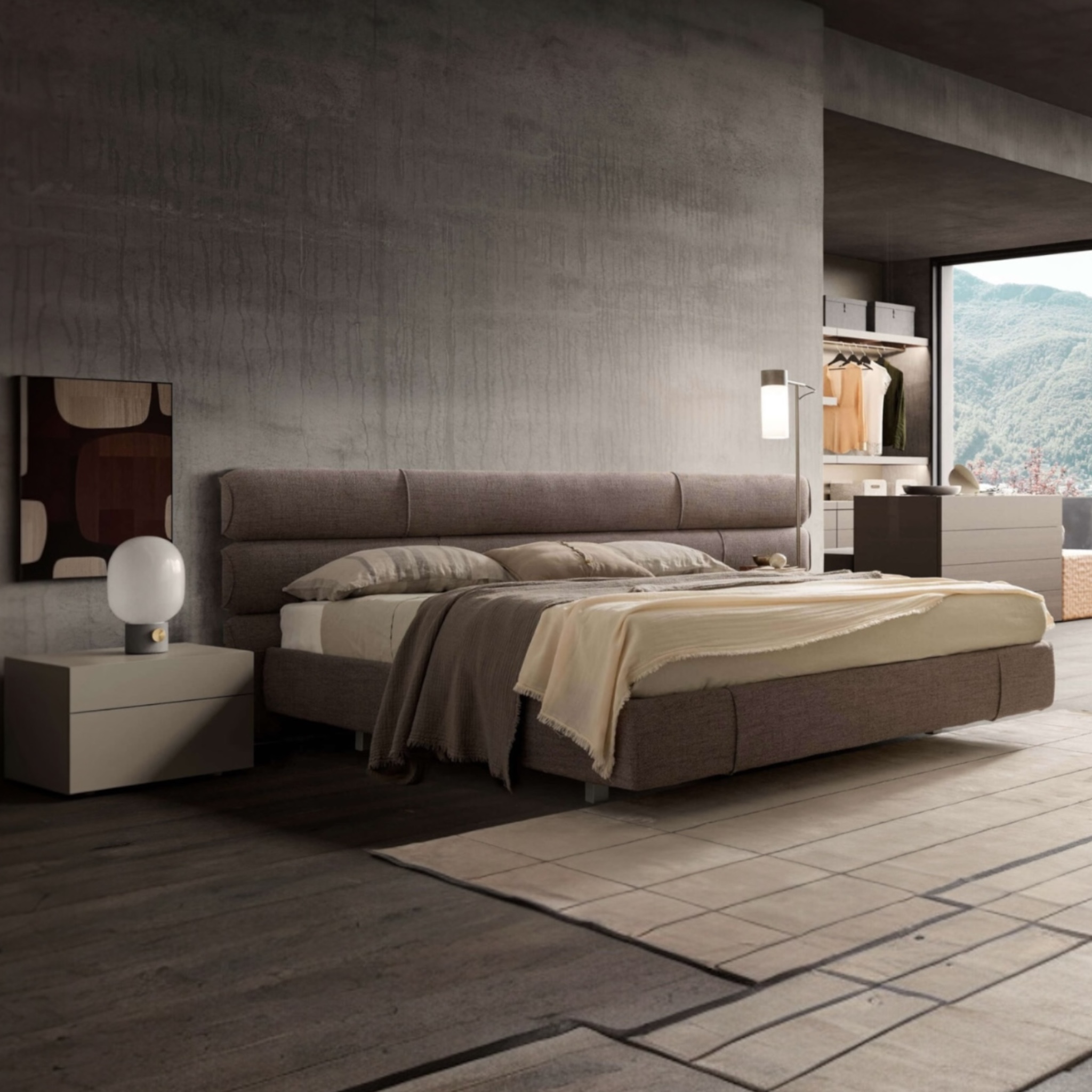 Кровать двуспальная Presotto Niobe | interior market