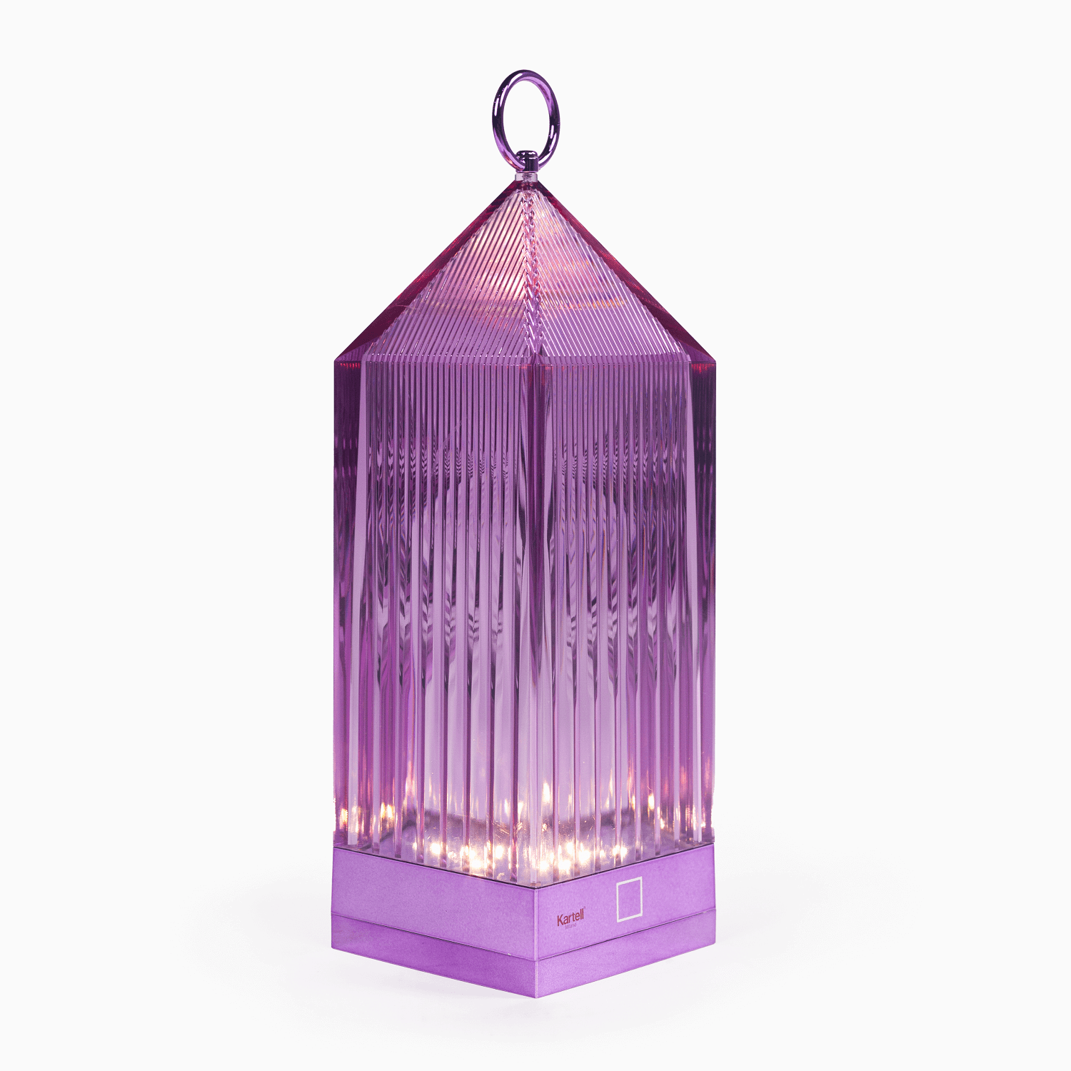 Настольная лампа Kartell Lantern 9335 - gl/wisteria | interior market Настольная лампа Kartell Lantern 9335 - gl/wisteria | interior market