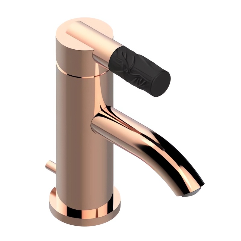 Смеситель для раковины THG Bambou Black Crystal | interior market