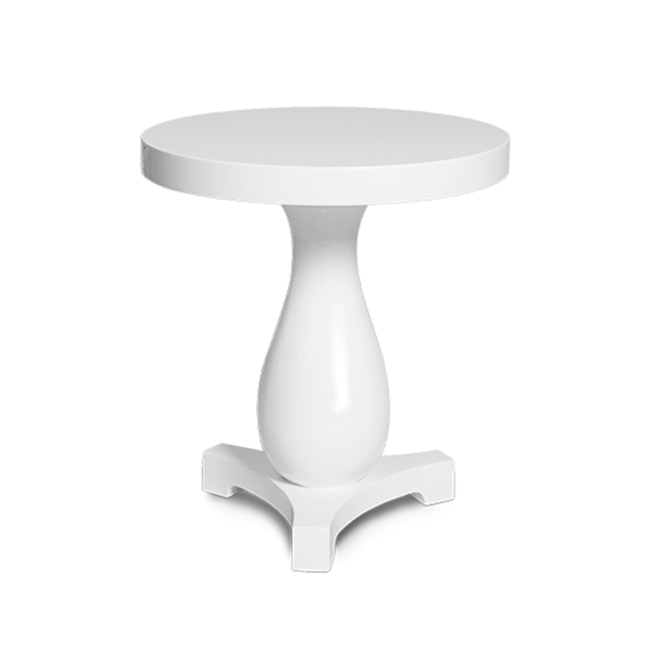 Журнальный столик Boca do Lobo Hudson White Side Table | interior market