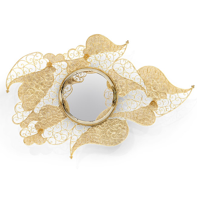 Зеркало интерьерное Boca do Lobo Filigree Mirror | interior market Зеркало интерьерное Boca do Lobo Filigree Mirror | interior market
