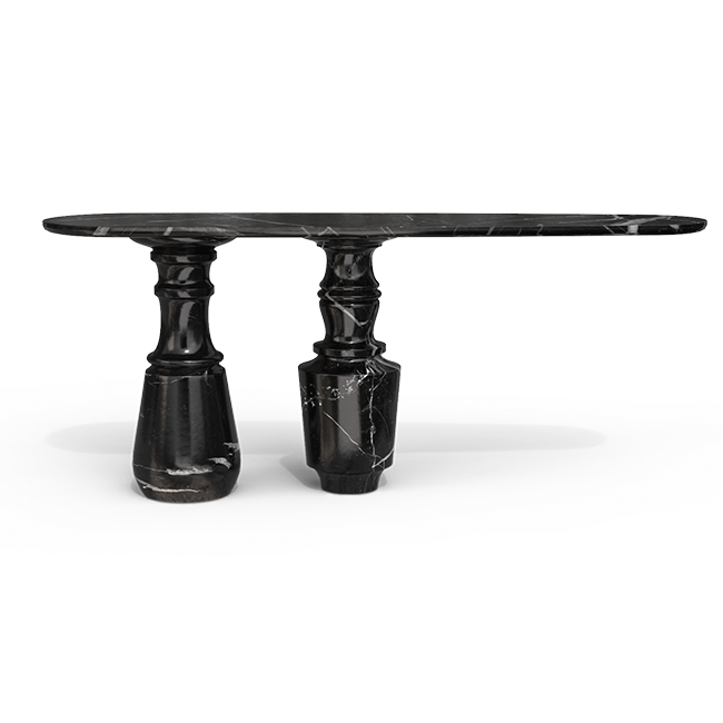 Консоль Boca do Lobo Pietra Nero Marquina Console | interior market Консоль Boca do Lobo Pietra Nero Marquina Console | interior market