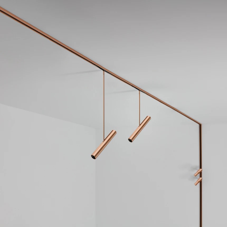 Технический свет Flos Zero Track Pro Surface | interior market