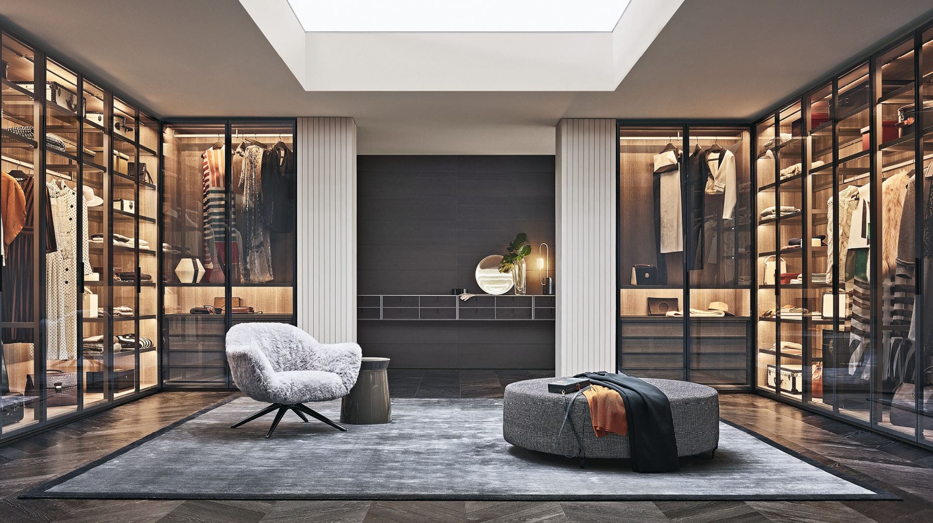 Гардеробная система Poliform Senzafine | interior market